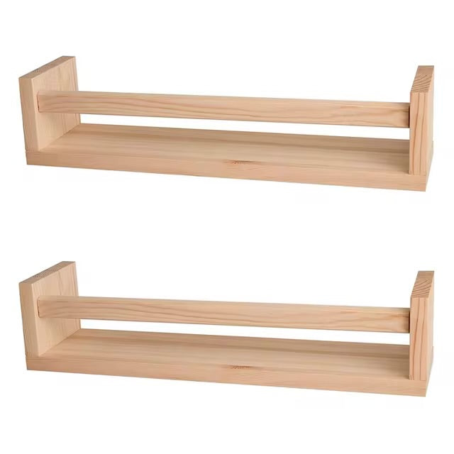 Montessori Duvar Rafları İkili Set