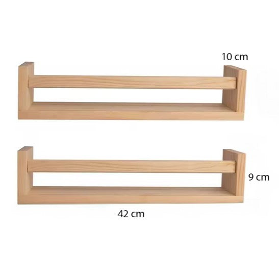 Montessori Duvar Rafları İkili Set