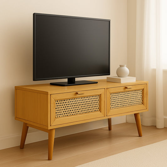 HazeLine Drawer TV Ünitesi | Zarafet ve İşlevselliğin Doğal Uyumu