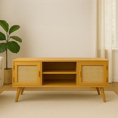 HazeLine TV Ünitesi | Doğal Dokuların Zamansız Uyumu