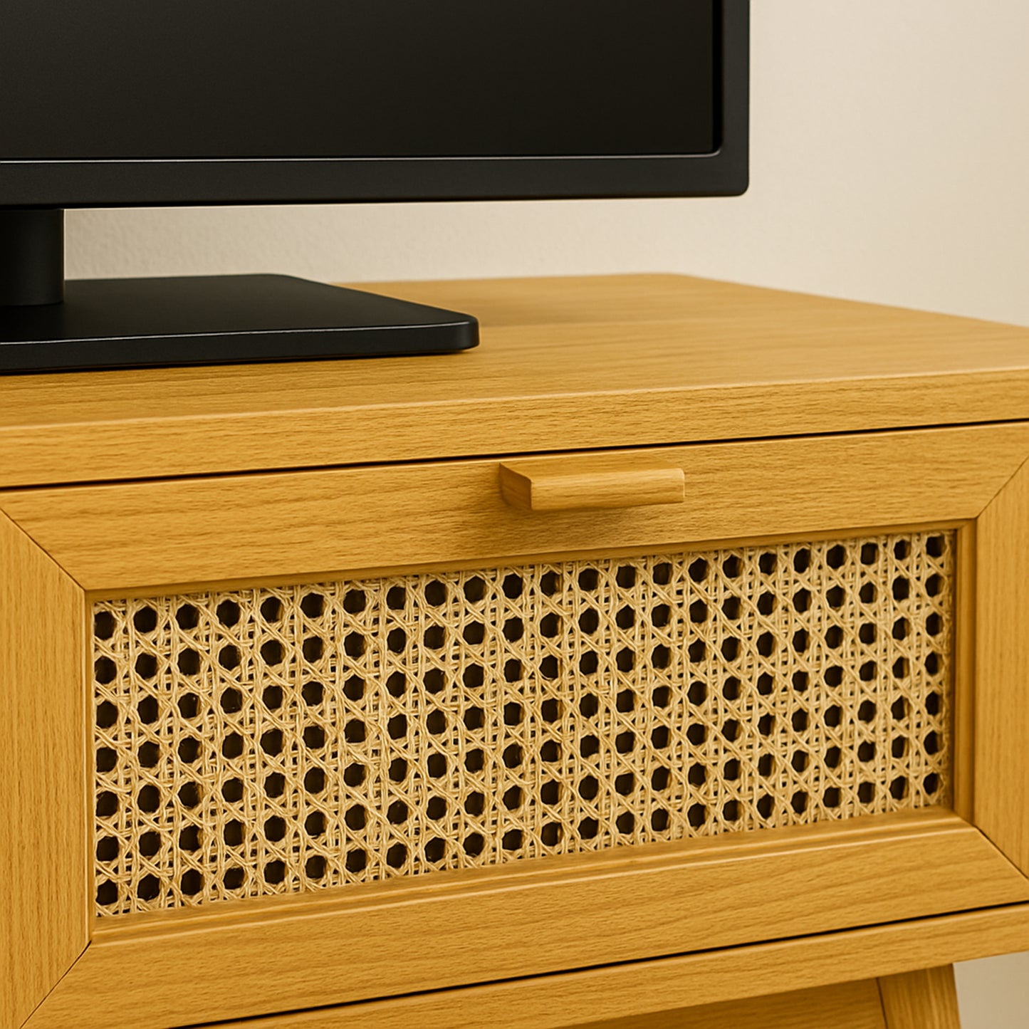 HazeLine Drawer TV Ünitesi | Zarafet ve İşlevselliğin Doğal Uyumu