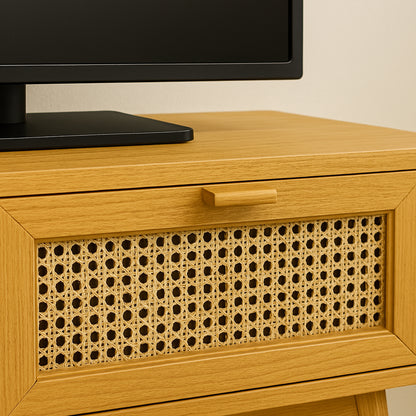 HazeLine Drawer TV Ünitesi | Zarafet ve İşlevselliğin Doğal Uyumu