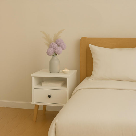 PureLine Collection Raf ve Çekmeceli Komodin