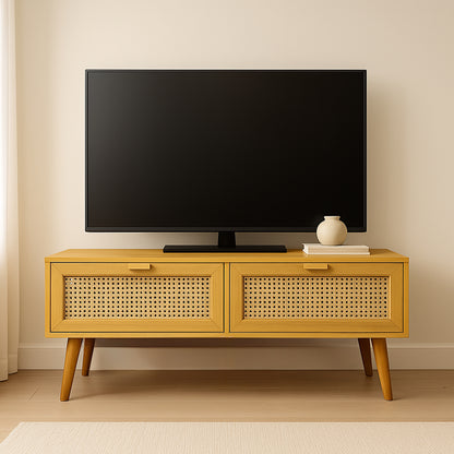 HazeLine Drawer TV Ünitesi | Zarafet ve İşlevselliğin Doğal Uyumu