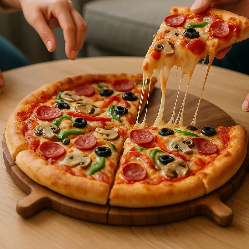 BeechSlice Board Pizza Sunum Tabağı 35cm