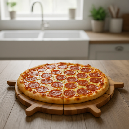 BeechSlice Board Pizza Sunum Tabağı 35cm