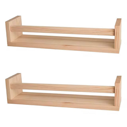 Montessori Duvar Rafları İkili Set