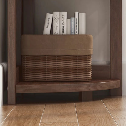 Modern Tasarımlı Köşe Kitaplık 6 Katlı