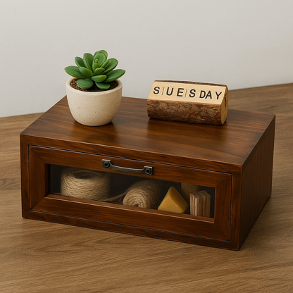 Nord Klassik Ceviz Masa Düzenliyici Çekmecelik