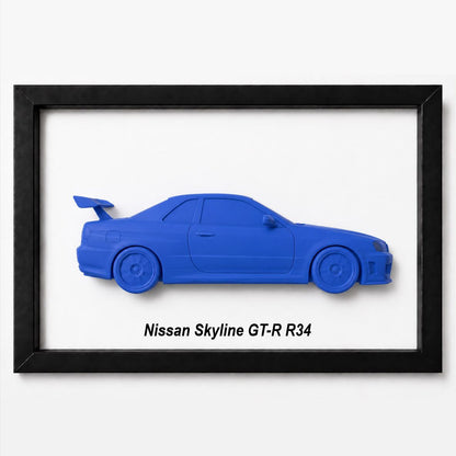 3D baskı spor otomobil modeli
