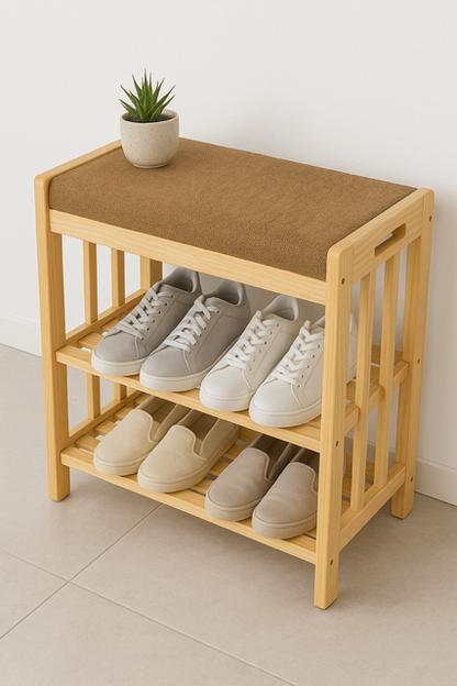 ShoeSeat Bench | Konfor ve Düzen Bir Arada