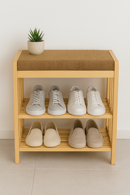 ShoeSeat Bench | Konfor ve Düzen Bir Arada