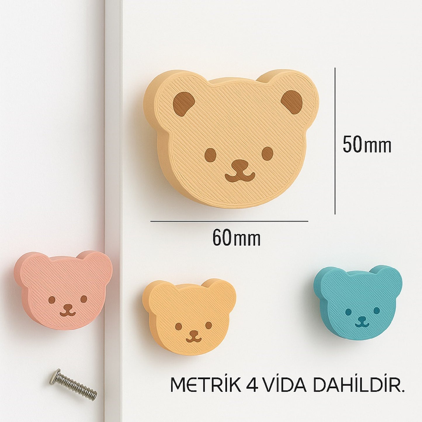 Pastel Dreams Collection | Bebek ve Çocuk Odası Kulpları