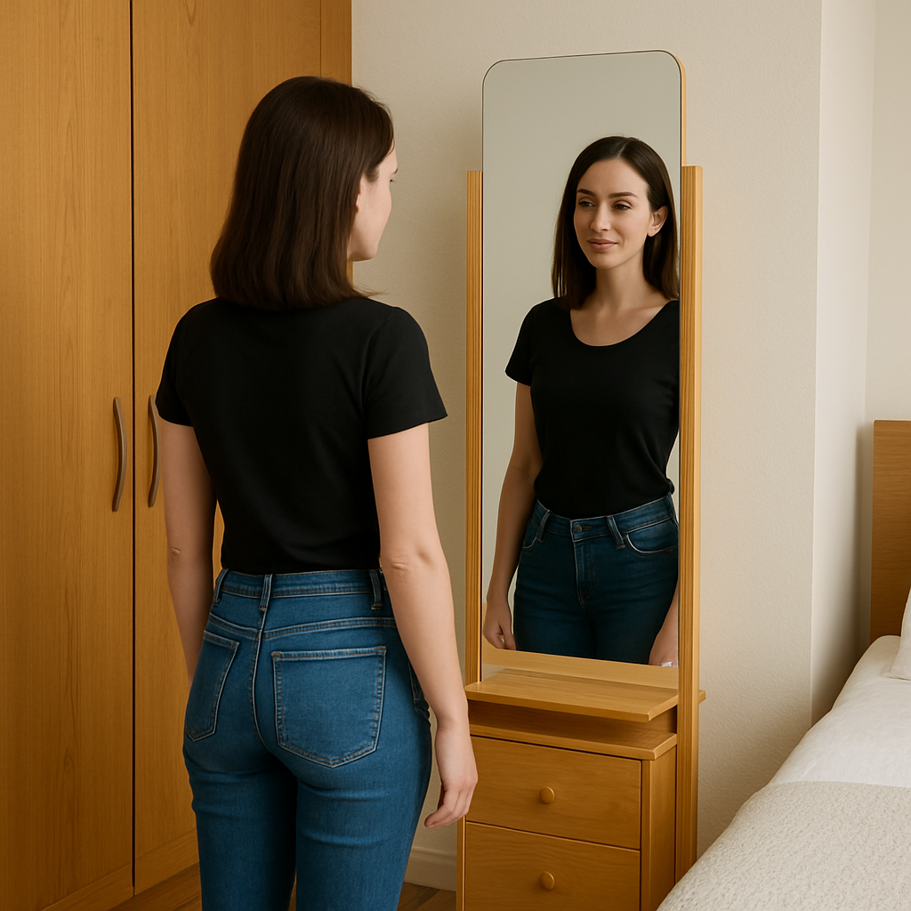 SpinMirror Komodin | 360° Dönüşte Fonksiyonel Zarafet