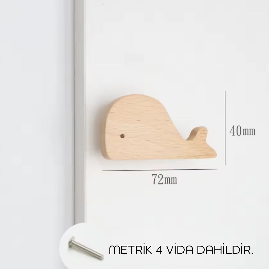 Natural Touch Collection | Ahşap Bebek ve Çocuk Odası Kulpları