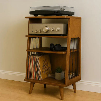 VinylWood Console | Müzik Tutkunları İçin Doğal Bir Dokunuş
