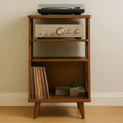 VinylWood Console | Müzik Tutkunları İçin Doğal Bir Dokunuş