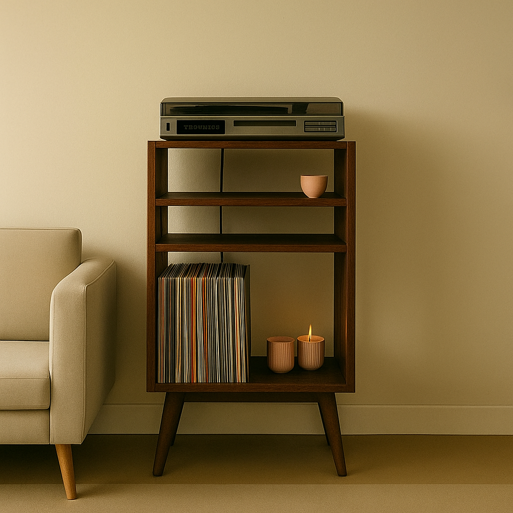 VinylWood Console | Müzik Tutkunları İçin Doğal Bir Dokunuş