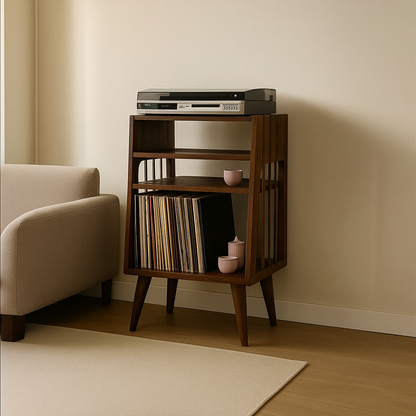 VinylWood Console | Müzik Tutkunları İçin Doğal Bir Dokunuş