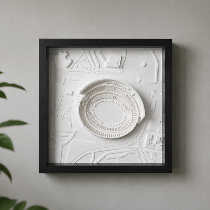 3D Colosseum Diorama Shadow Box