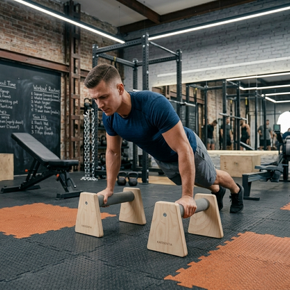 Ev ve spor salonu kullanımı için ahşap fitness ekipmanı