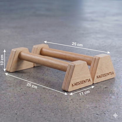 Huş plywood ve kayın ağacından üretilmiş şınav barı