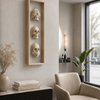 KA Essentia Requiem – Three Wise Skulls Shadow Box Ahşap Çerçeveli 3D Duvar Dekoru
