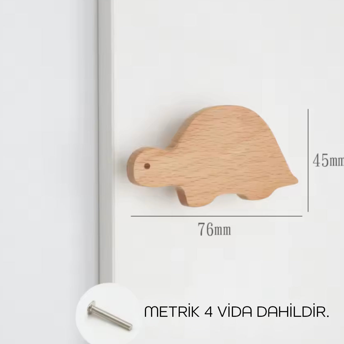 Natural Touch Collection | Ahşap Bebek ve Çocuk Odası Kulpları