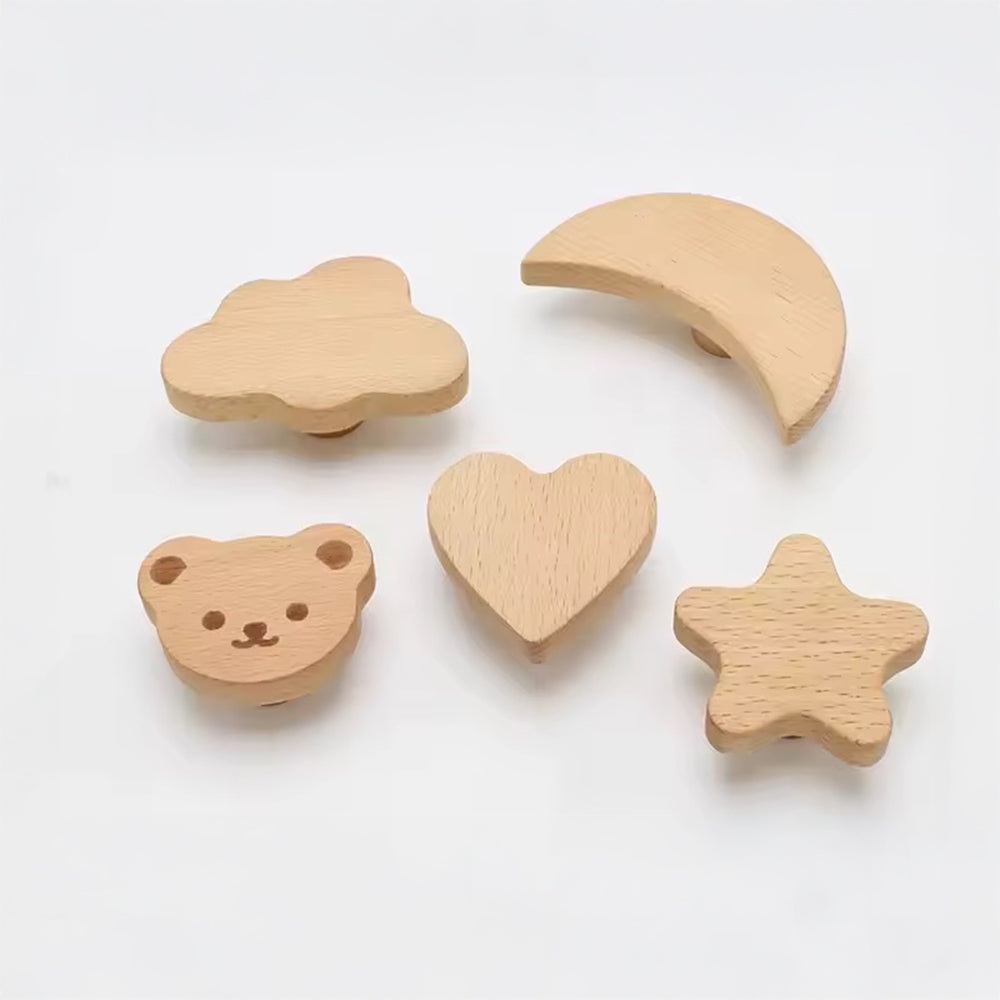 Natural Touch Collection | Ahşap Bebek ve Çocuk Odası Kulpları