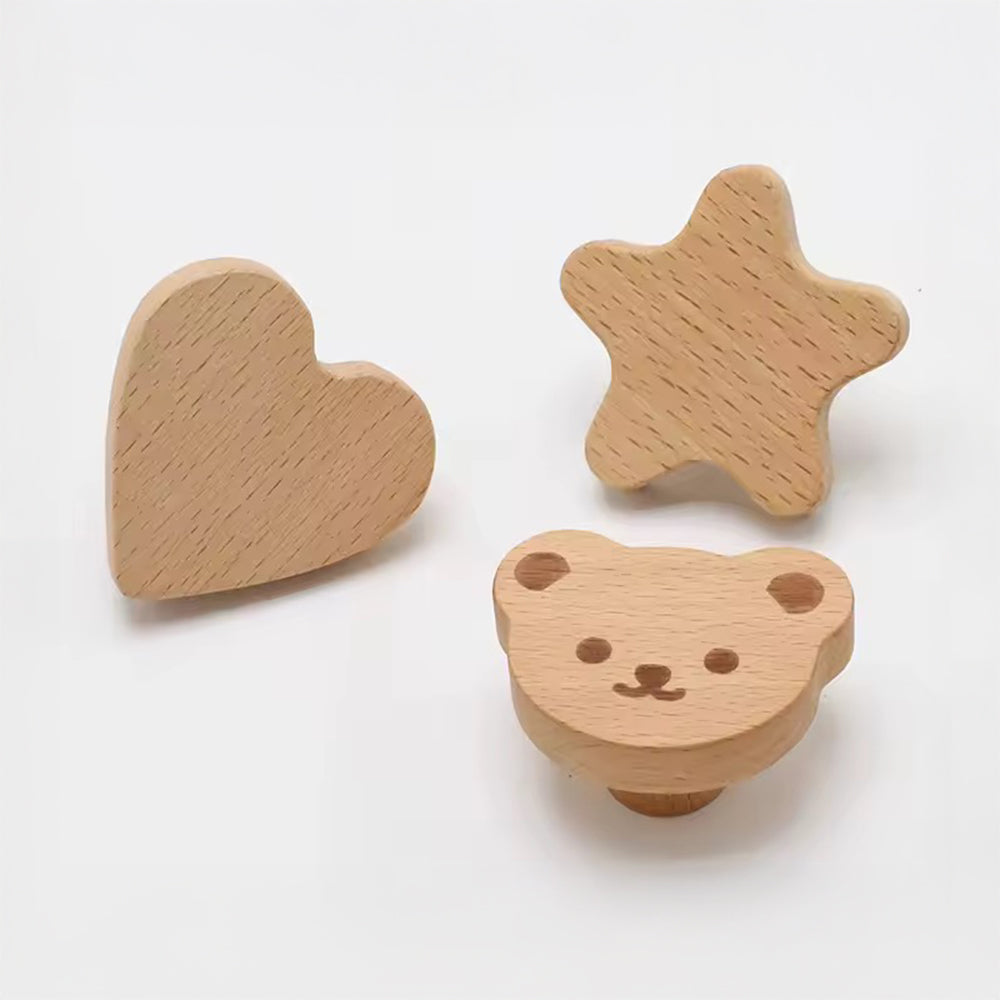 Natural Touch Collection | Ahşap Bebek ve Çocuk Odası Kulpları