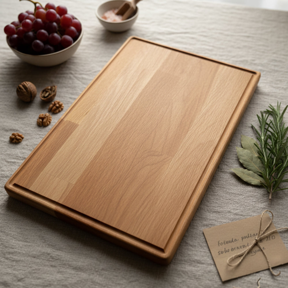 BeechCraft Cutting Board | Doğal Dayanıklılıkla Sofrada Zarafet