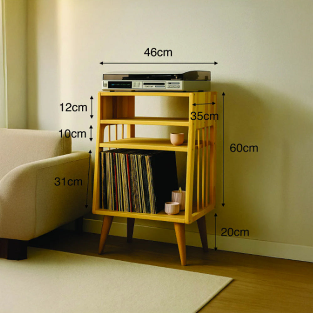 VinylWood Console | Müzik Tutkunları İçin Doğal Bir Dokunuş
