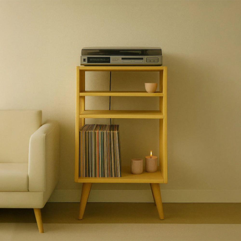 VinylWood Console | Müzik Tutkunları İçin Doğal Bir Dokunuş