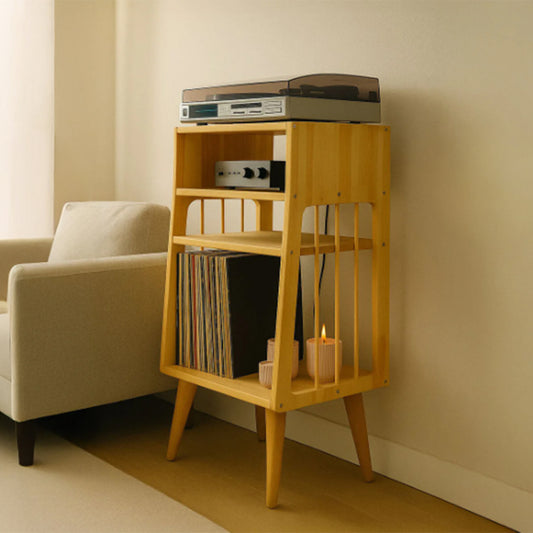 VinylWood Console | Müzik Tutkunları İçin Doğal Bir Dokunuş