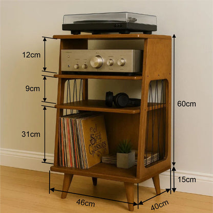 VinylWood Console | Müzik Tutkunları İçin Doğal Bir Dokunuş