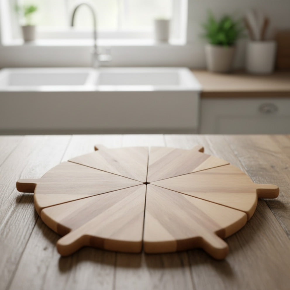 BeechSlice Board Pizza Sunum Tabağı 35cm