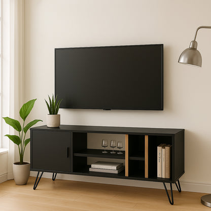 BlackEdge TV Ünitesi | Modern Çizgilerde Güçlü Bir Duruş